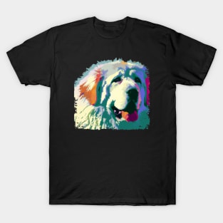 Great Pyrenees Pop Art - Dog Lover Gifts T-Shirt